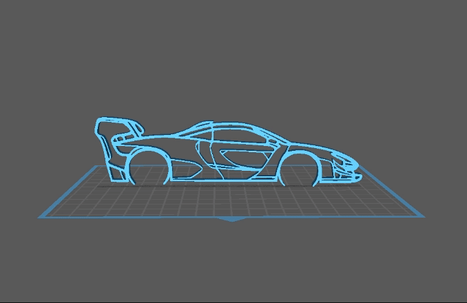 McLaren - Senna GTR Wall Art