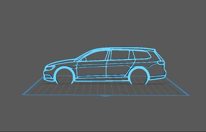 Audi - Passat B8 Wall Art