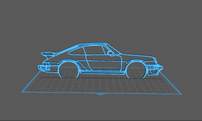 Porsche - 930 Turbo Wall Art