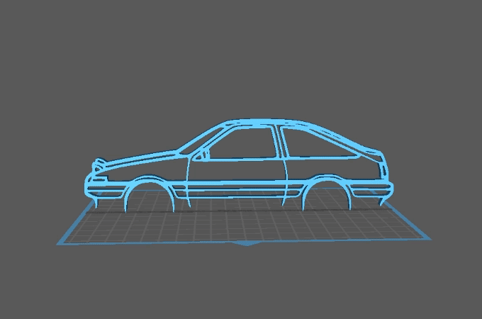 Toyota - AE86 Wall Art