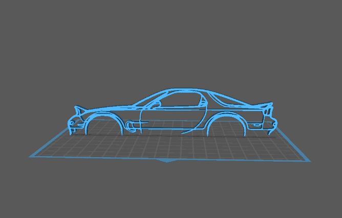 Mazda - RX-7 Wall Art