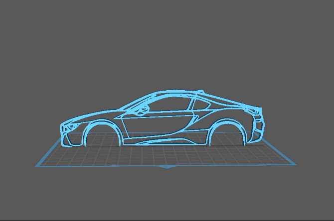 BMW - i8 Wall Art