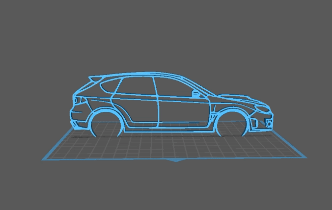 Subaru - WRX GR Wall Art