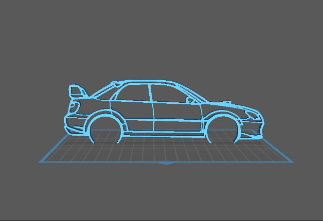 Subaru - Impreza WRX Wall Art