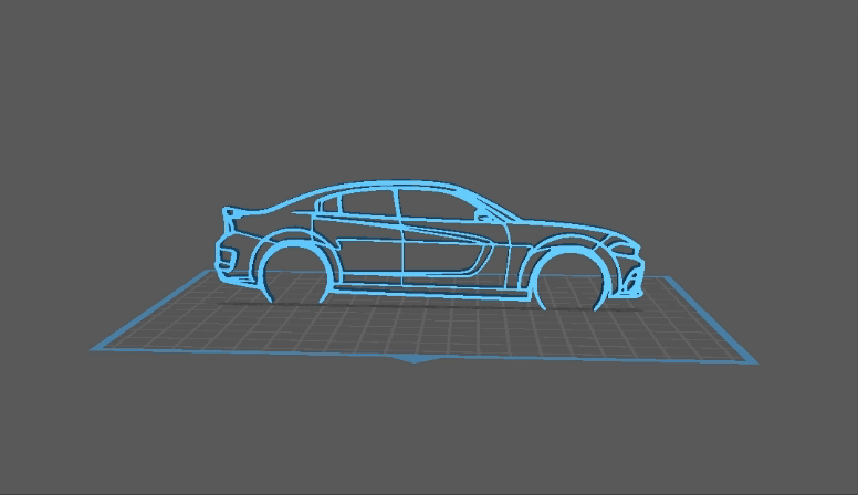 Dodge - Charger Hellcat Wall Art