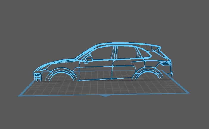 Porsche - Cayenne Wall Art