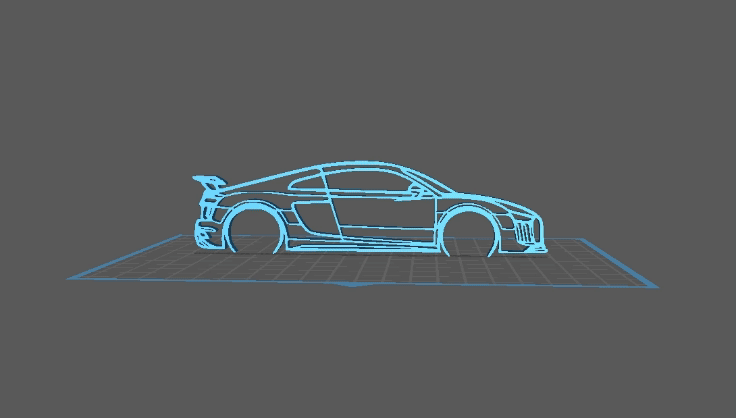 Audi - R8 V10 Wall Art