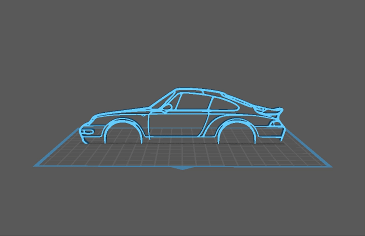 Porsche - 911 Turbo 993 Wall Art