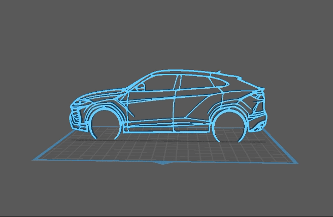 Lamborghini - Urus Wall Art