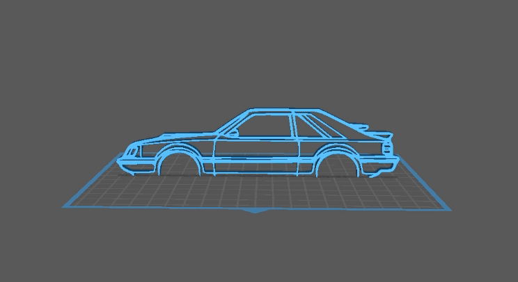 Ford - Mustang SVO Wall Art