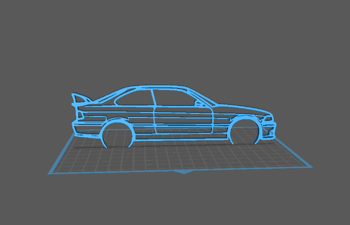 BMW - M3 E36 Wall Art
