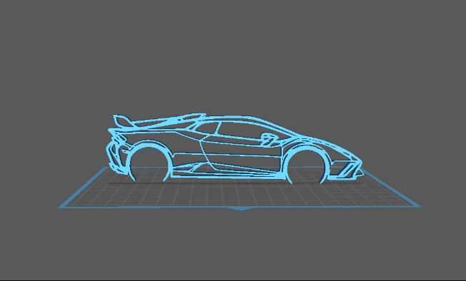 Lamborghini - Huracan STO Wall Art