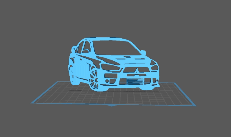 Mitsubishi - Lancer EVO Wall Art