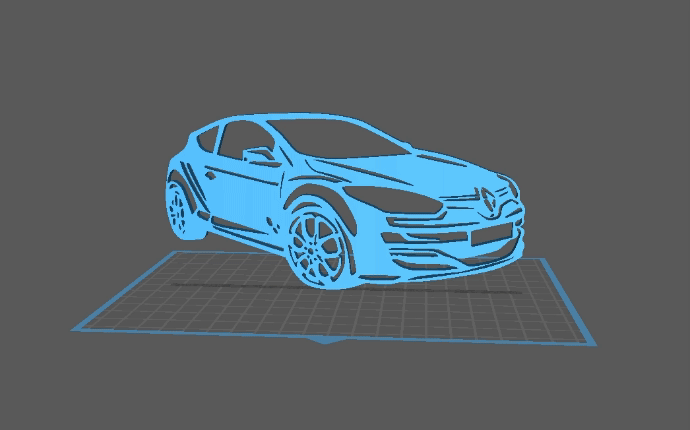 Renault - Megane 3 RS Wall Art