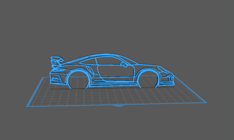 Porsche - 911 GT3 RS Wall Art