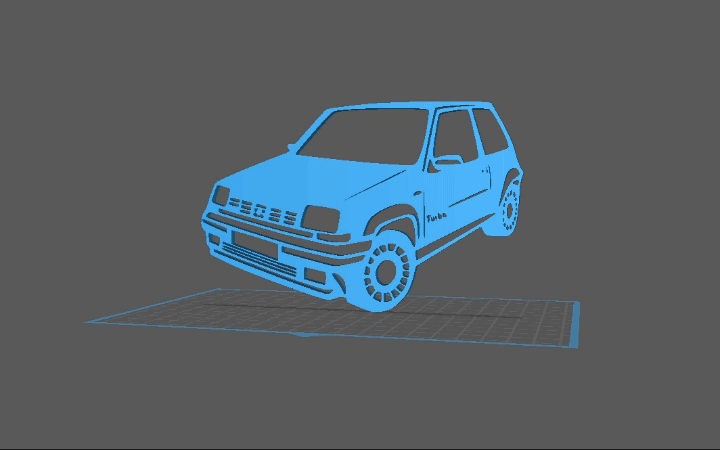 Renault - Super 5 GT Turbo Wall Art