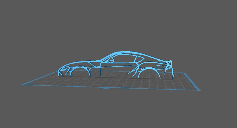 Toyota - Supra Wall Art