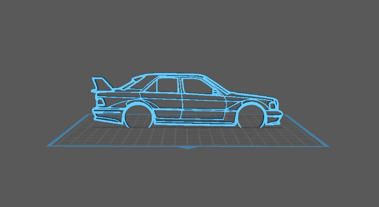 Mercedes - 190 Evo 2 Wall Art