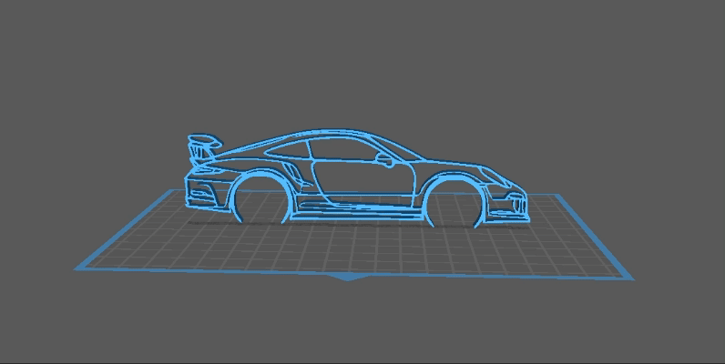 Porsche - 911 GT3 RS Wall Art