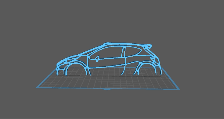 Peugeot - 207 S2000 Wall Art