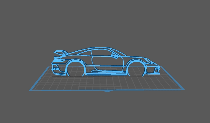 Porsche - 992 GT3 Wall Art