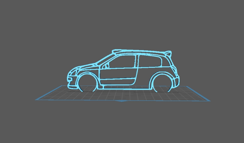 Renault - Clio 4 RS Wall Art