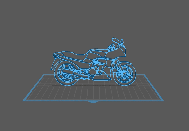 Kawasaki - GPZ 900 R Wall Art