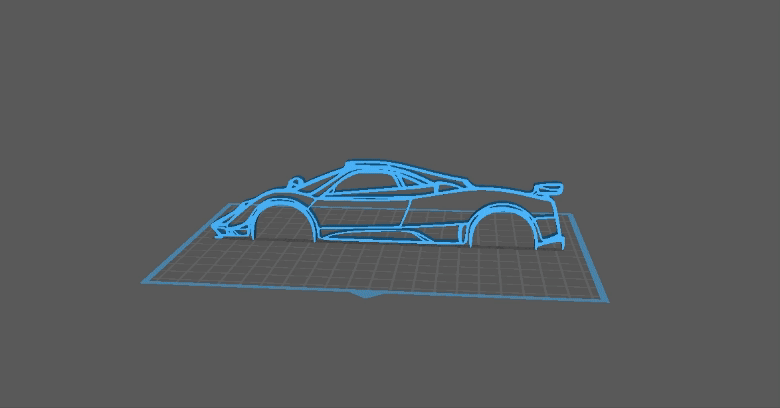Pagani - Zonda Clinque Wall Art