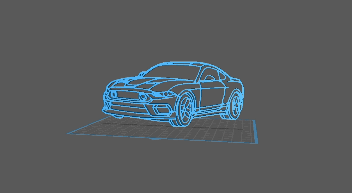 Ford - Mustang Mach 1 Wall Art