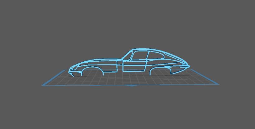 Ford - Mustang Coupe 60 Classic Wall Art