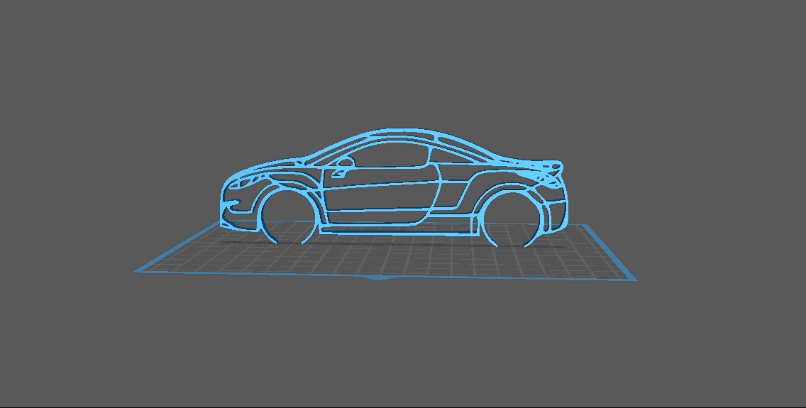 Peugeot - RCZ Wall Art
