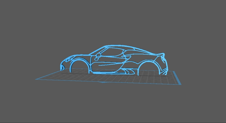 Alfa Romeo - 4C Wall Art
