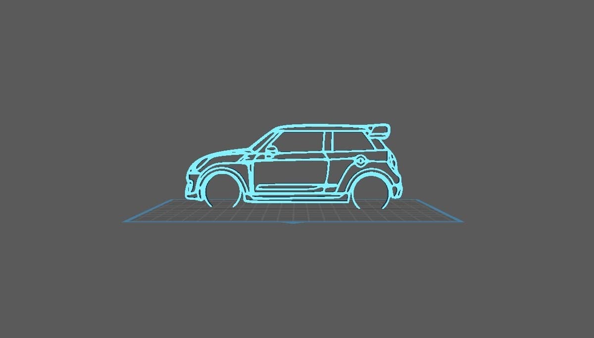 Mini Cooper - S GP Wall Art