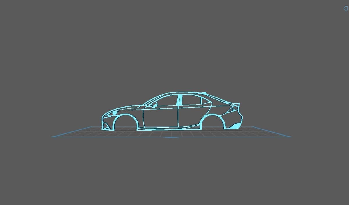 Lexus - IS 350 Wall Art
