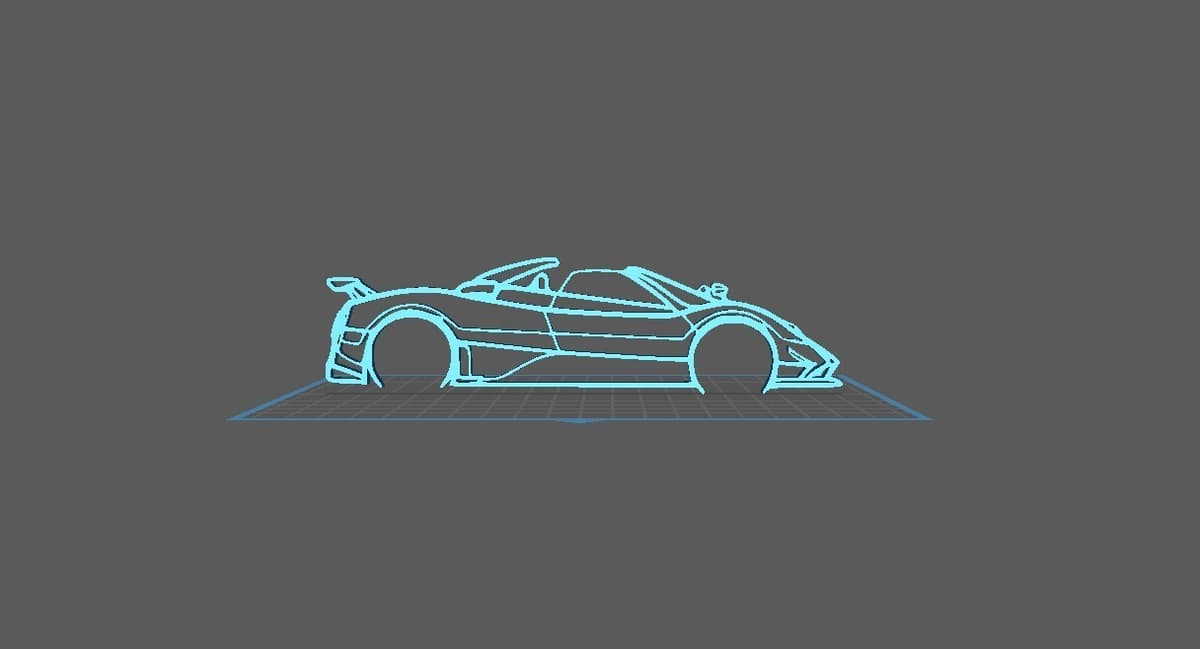 Pagani - Zonda Cinque Wall Art