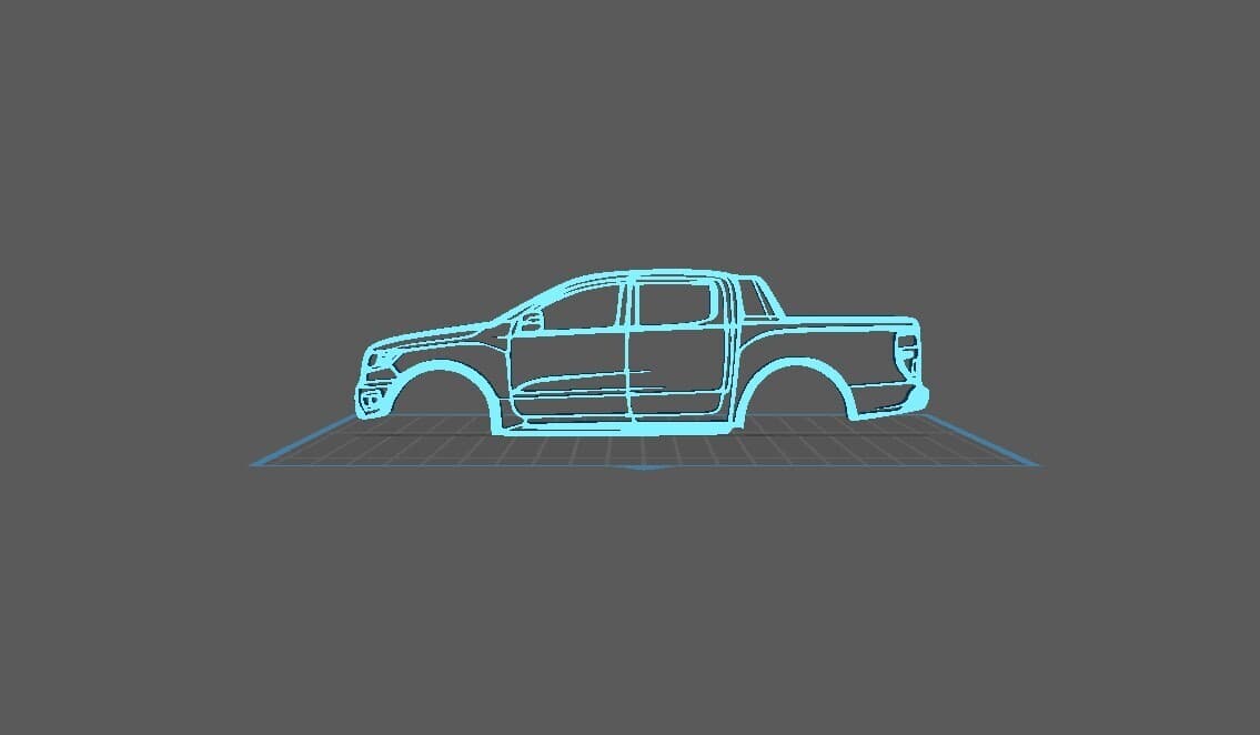 Ford - Ranger Raptor Wall Art