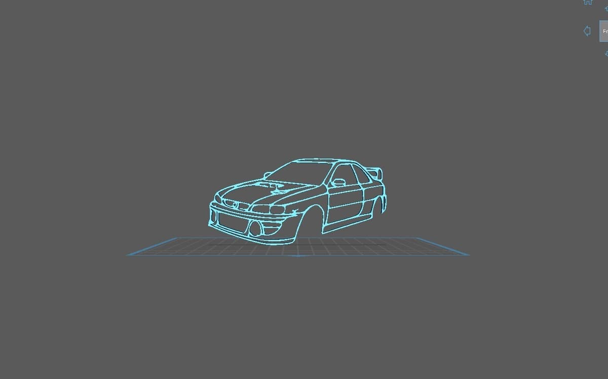 Subaru - Impreza 22 Wall Art