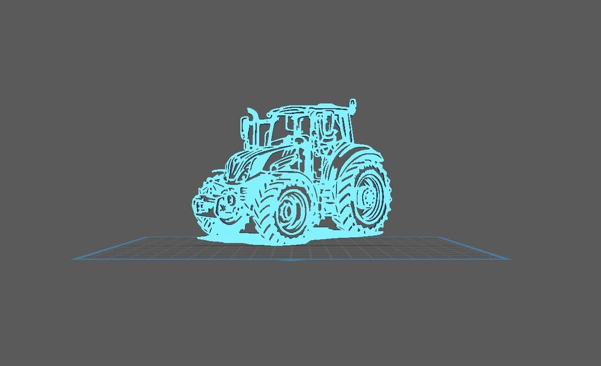 Tractor - New Holland T5 Wall Art