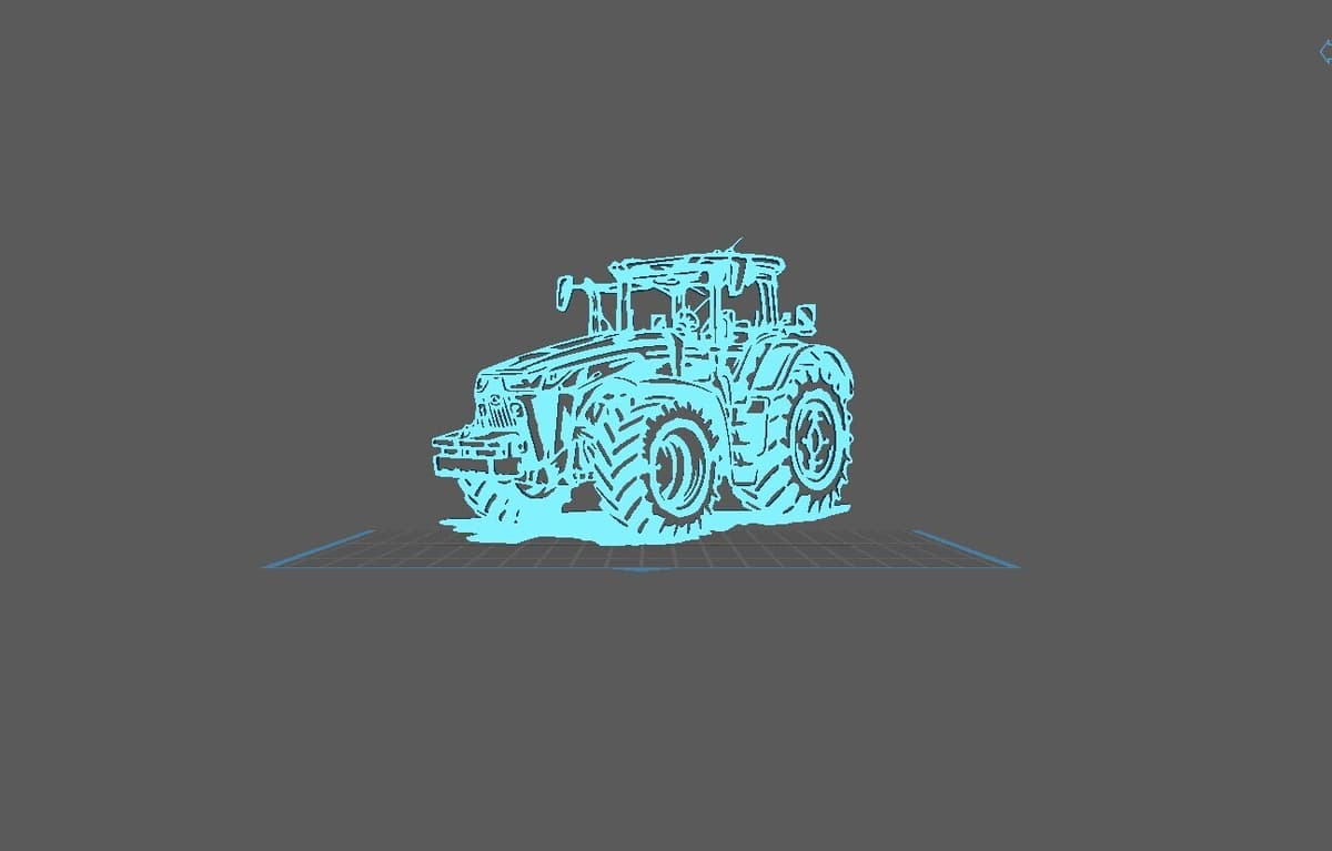 Tractor - John Deere 8R Wall Art