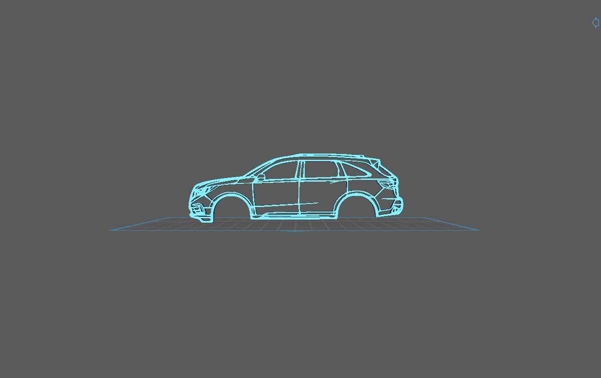 Acura - MDX 2017 Wall Art