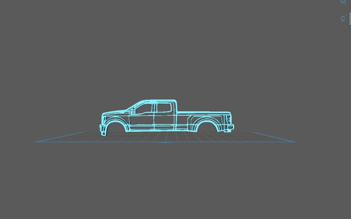 Ford - F350 Super Duty 2017 Wall Art