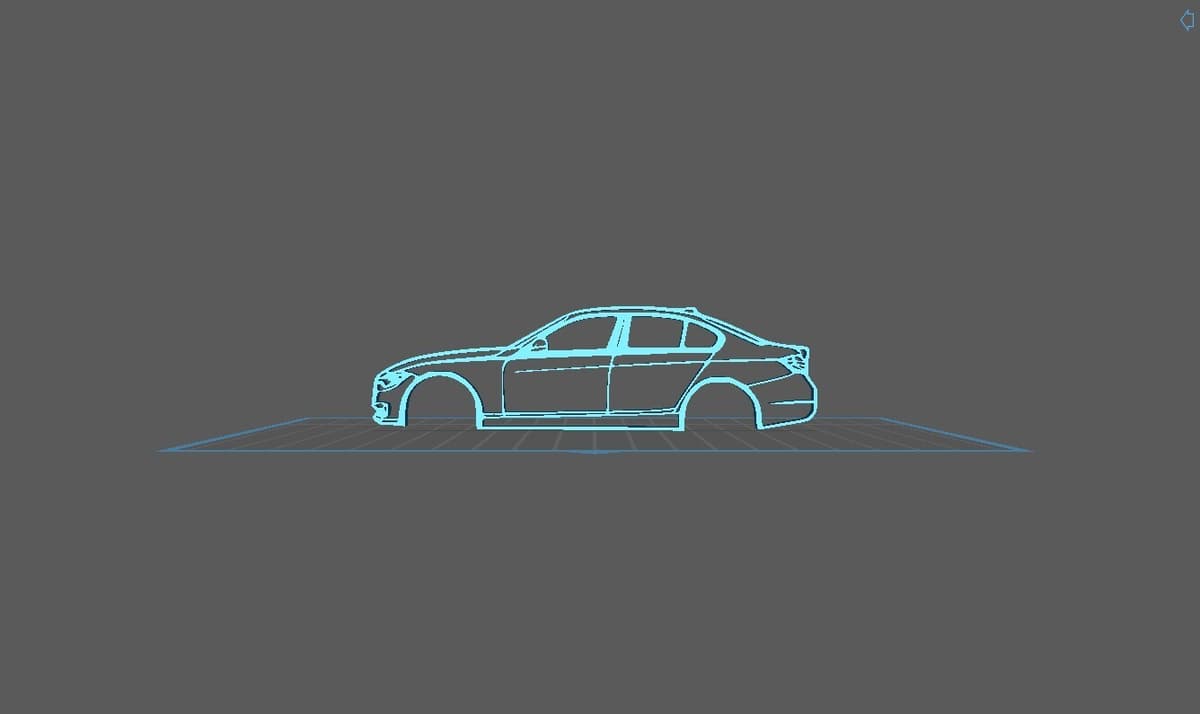 BMW - Serie 3 F30 2015 Wall Art