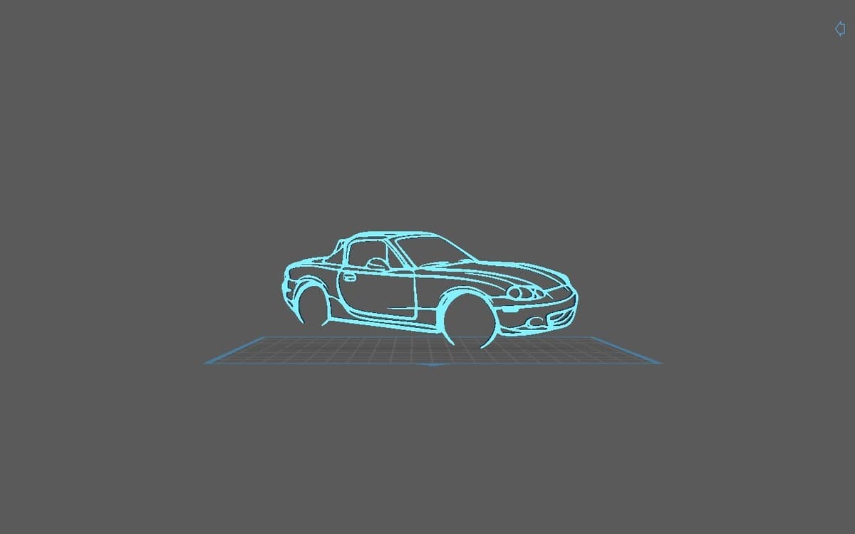 Mazda - MX5 MK2 Wall Art