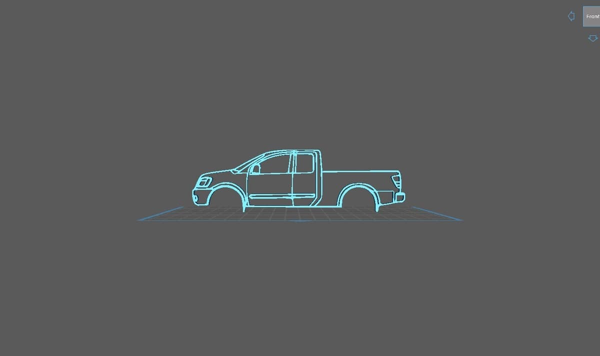 Nissan - Titan 2004 Wall Art