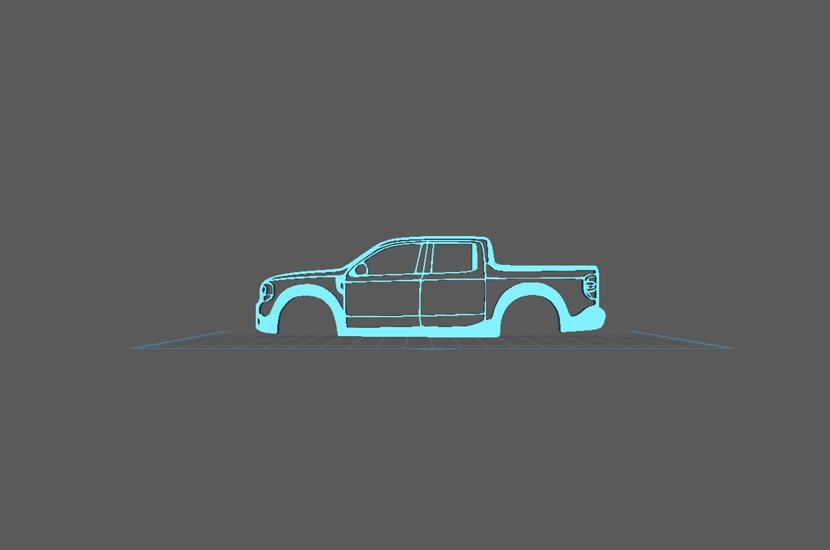 Ford - Maverick 2022 Wall Art