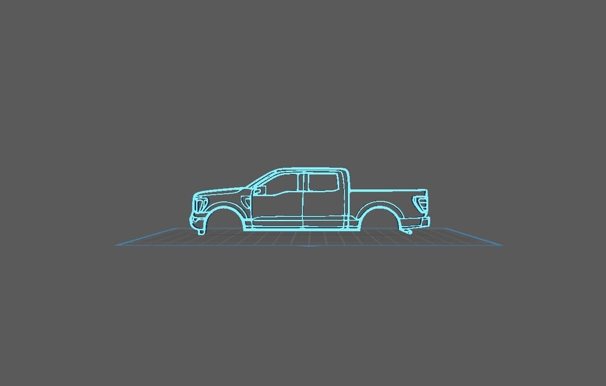 Ford - F150 2021 Wall Art
