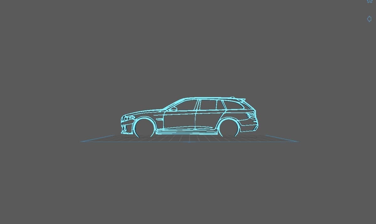 BMW - Serie 5 F11 Wall Art