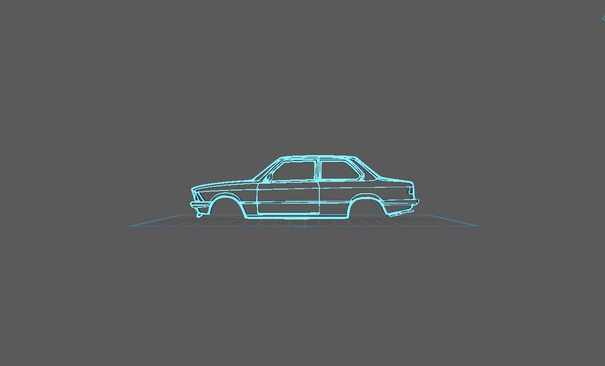 BMW - Serie 3 E21 Wall Art