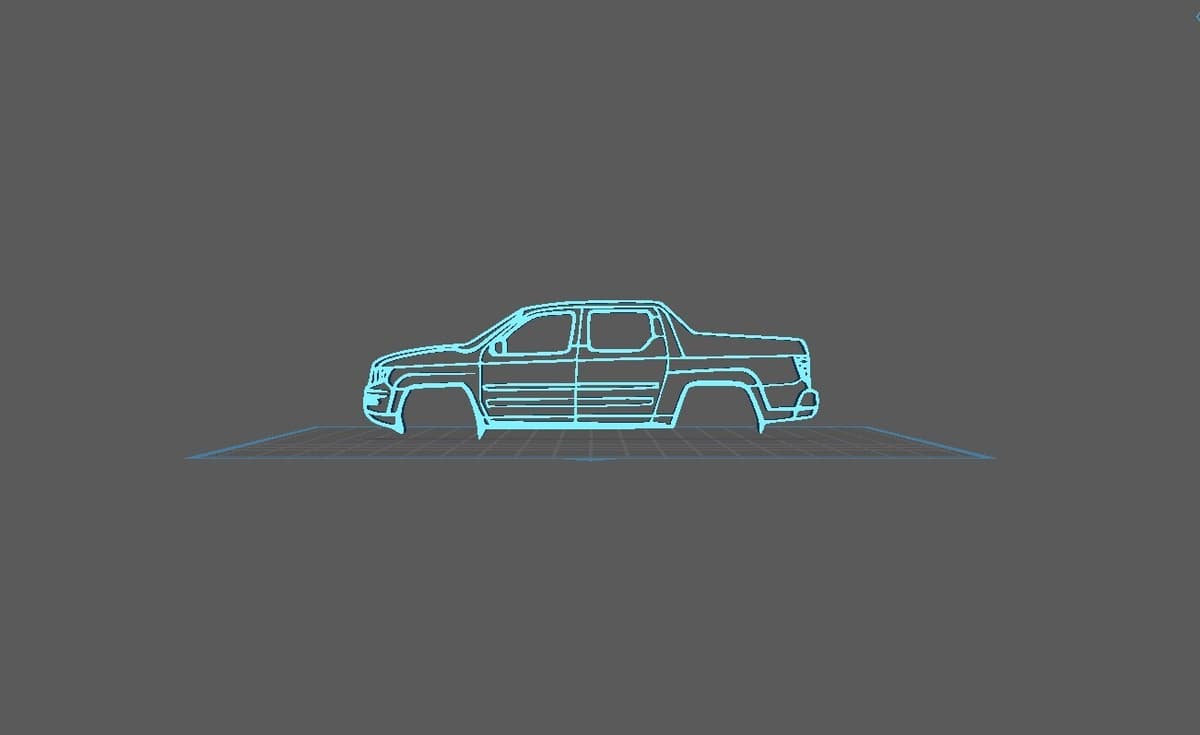 Honda - Ridgeline 2006 Wall Art