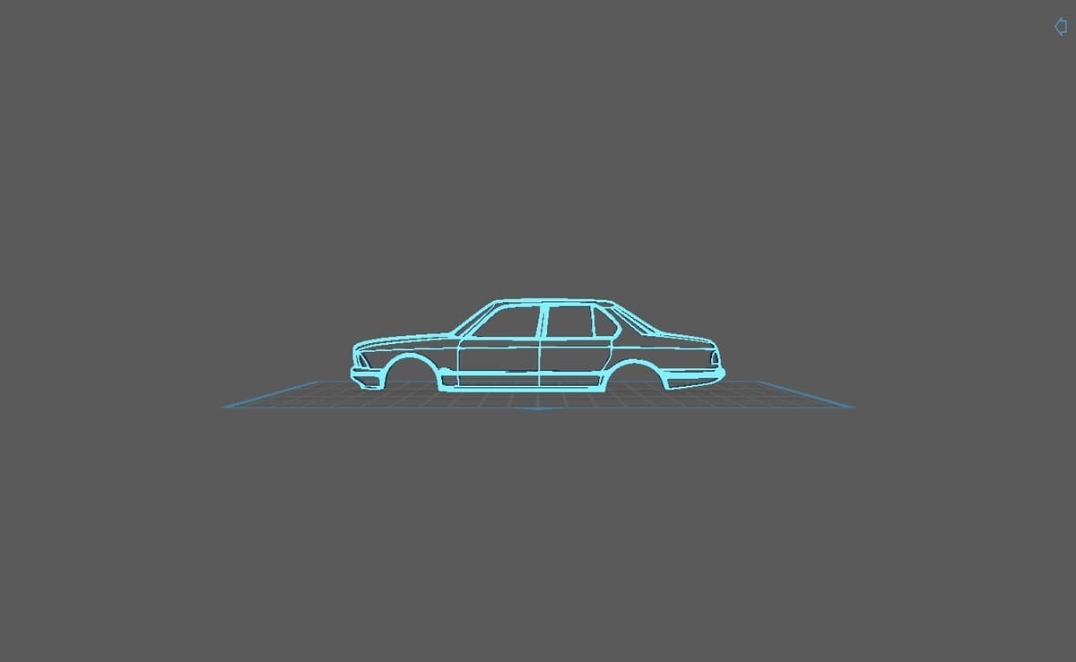 BMW - Serie 7 E23 1981 Wall Art